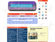 Tablet Screenshot of nieuws.startspace.nl